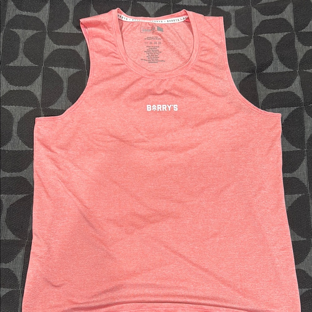 Barry's Pink Tank Top